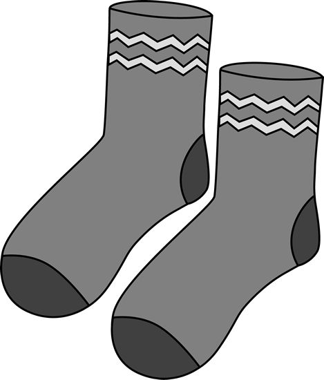 Gray Pair of Socks 