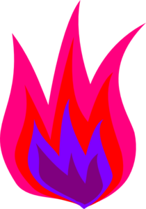 Clip Art Pink Flames Clipart 