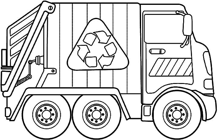 garbage man clipart black and white sun
