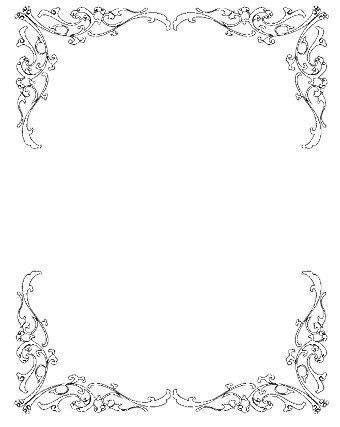 free wedding frames and borders clipart