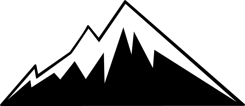 mountain peaks clipart mountain clip 