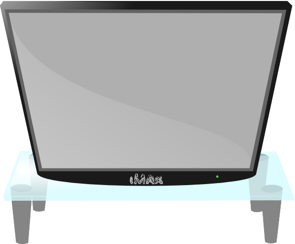 Free to Use &, Public Domain Television Clip Art 
