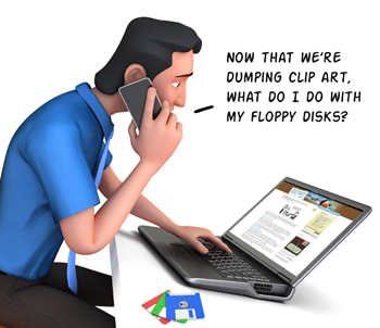Online Learnong Cliparts