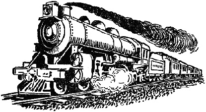 Steam train clipart 