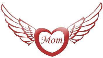 Mom word clipart 