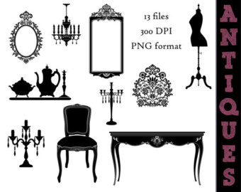 Old Chandelier Cliparts