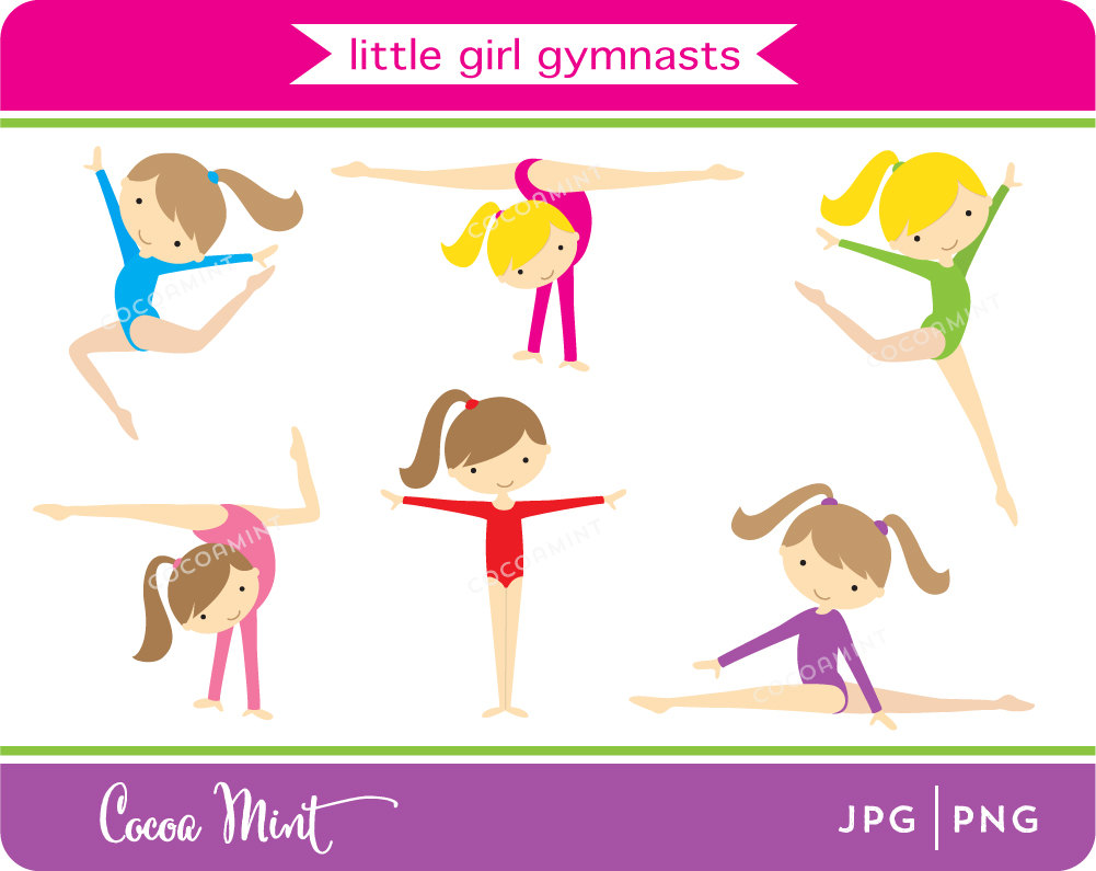 bellahouston preschool gymnastics clipart