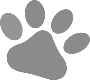 Dog foot clipart 