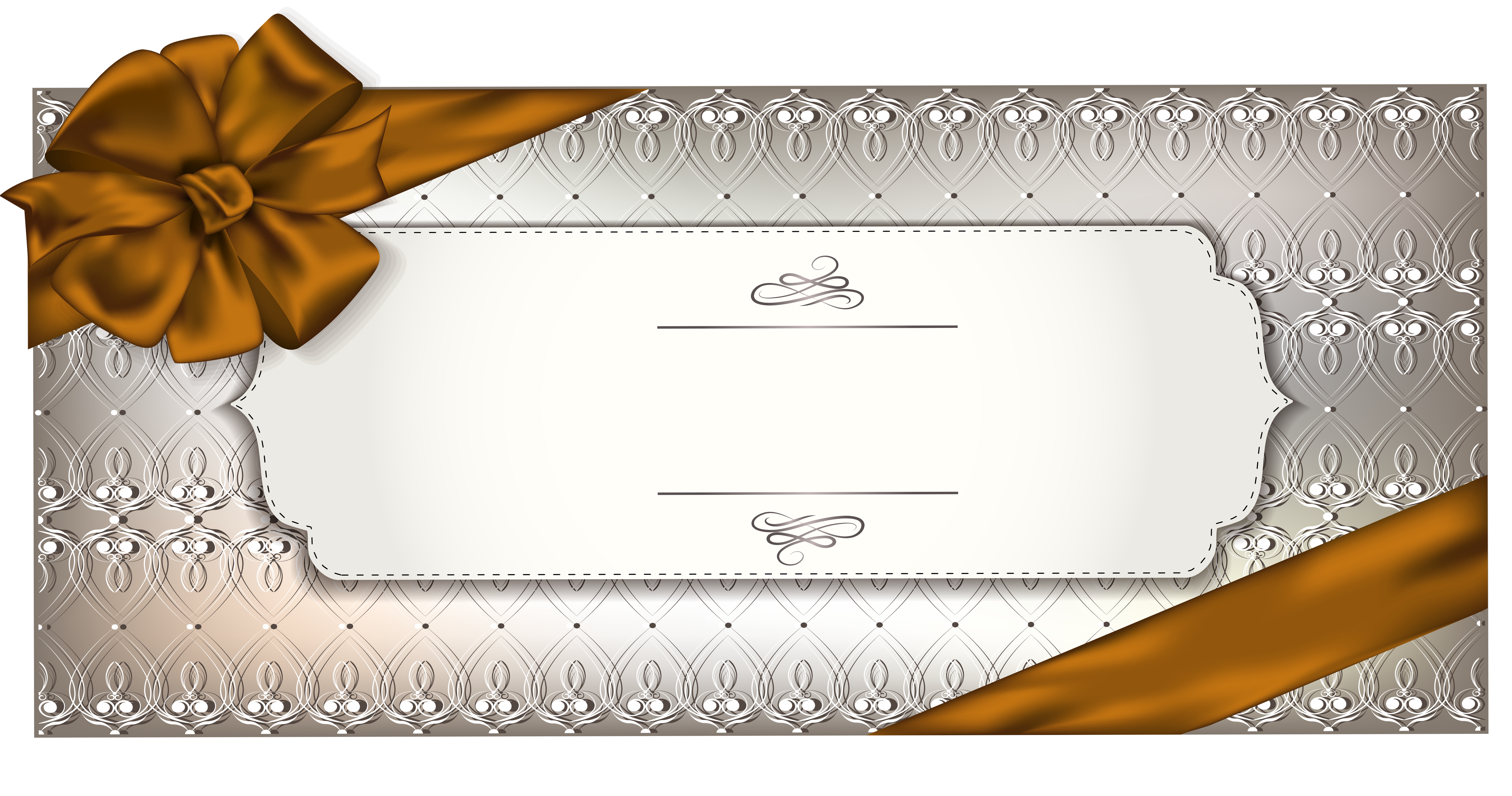 Gift Card Template PNG Clipart Image 
