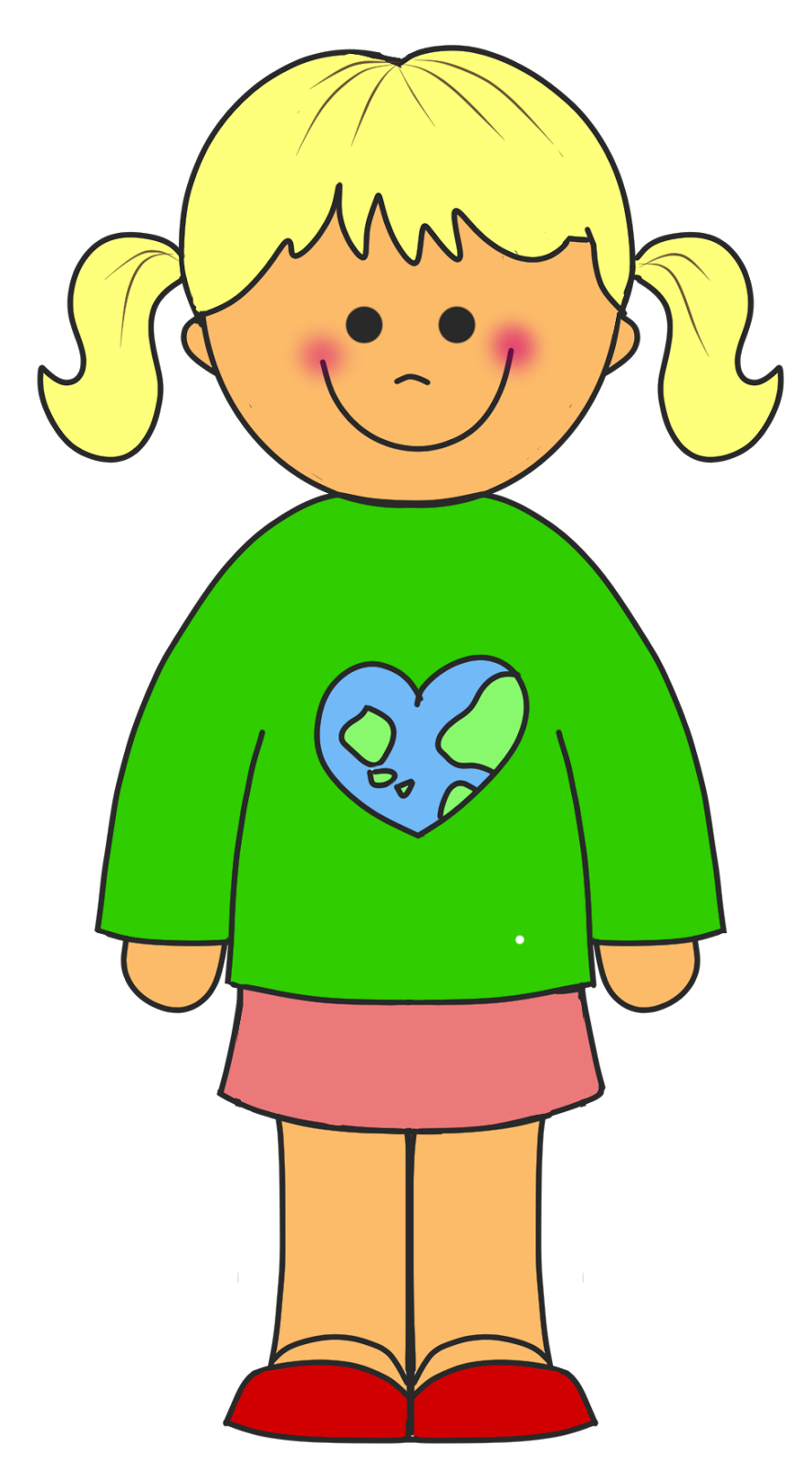 Quiet Smile Cliparts