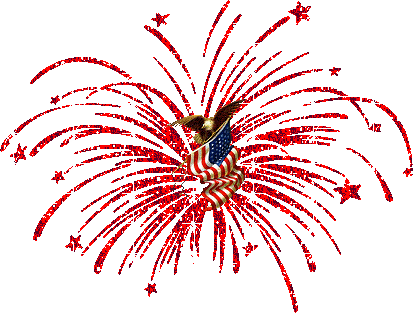 Downloadable Animated Fireworks Clipart 