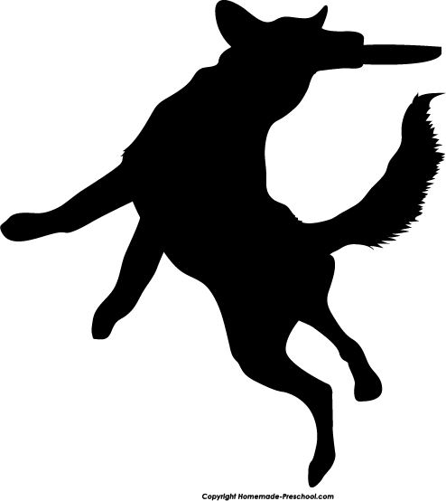 Free dog silhouette clip art 
