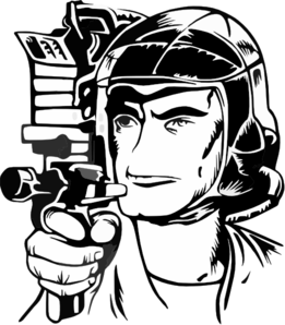 Gerald G Science Fiction Illustration Vector Clip Art at Clker 