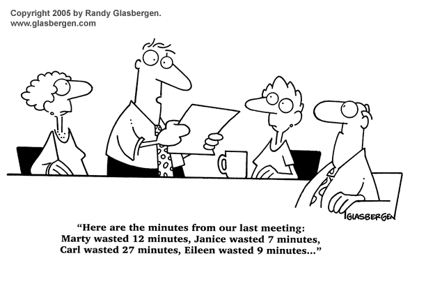 Staff Meeting Cartoon