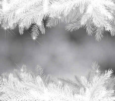 Beautiful winter background, Vector Files 
