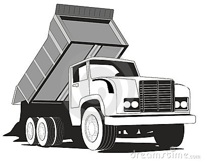 Paving Truck Cliparts
