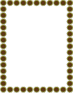 Sunflower Border Cliparts