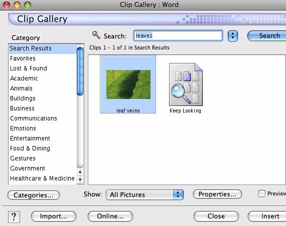 ms gallery - Clip Art Library