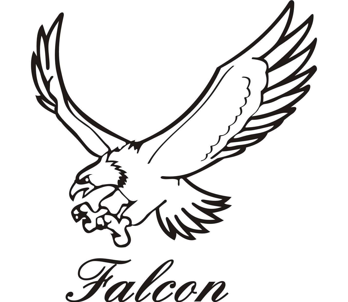 Best Falcon Clip Art 