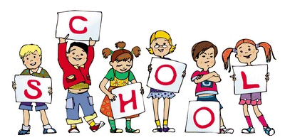 Elementary School Students Clipart 