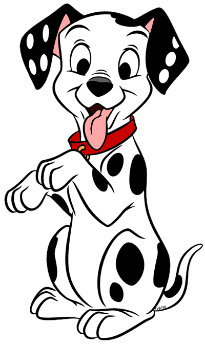 101 Dalmatians Puppies Clip Art Image 6 