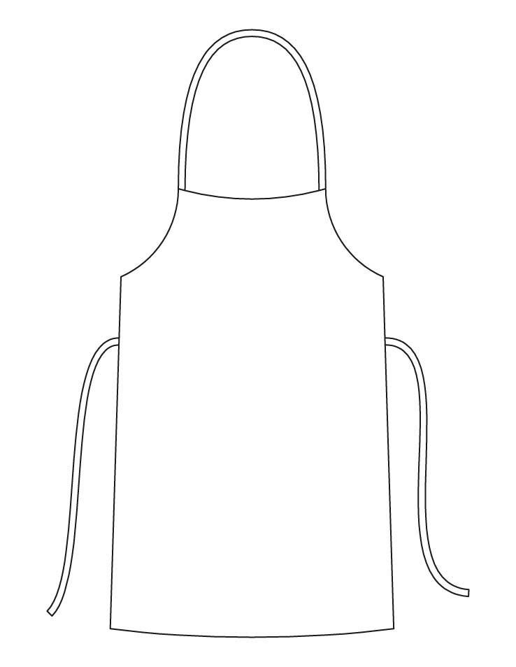 Free Apron Clipart Black And White, Download Free Apron Clipart Black ...