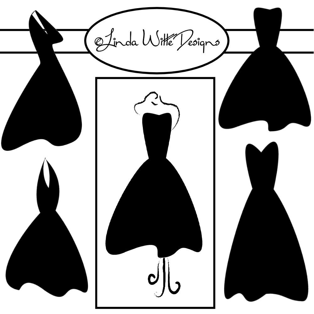black dress clip art – Clipart Free Download 