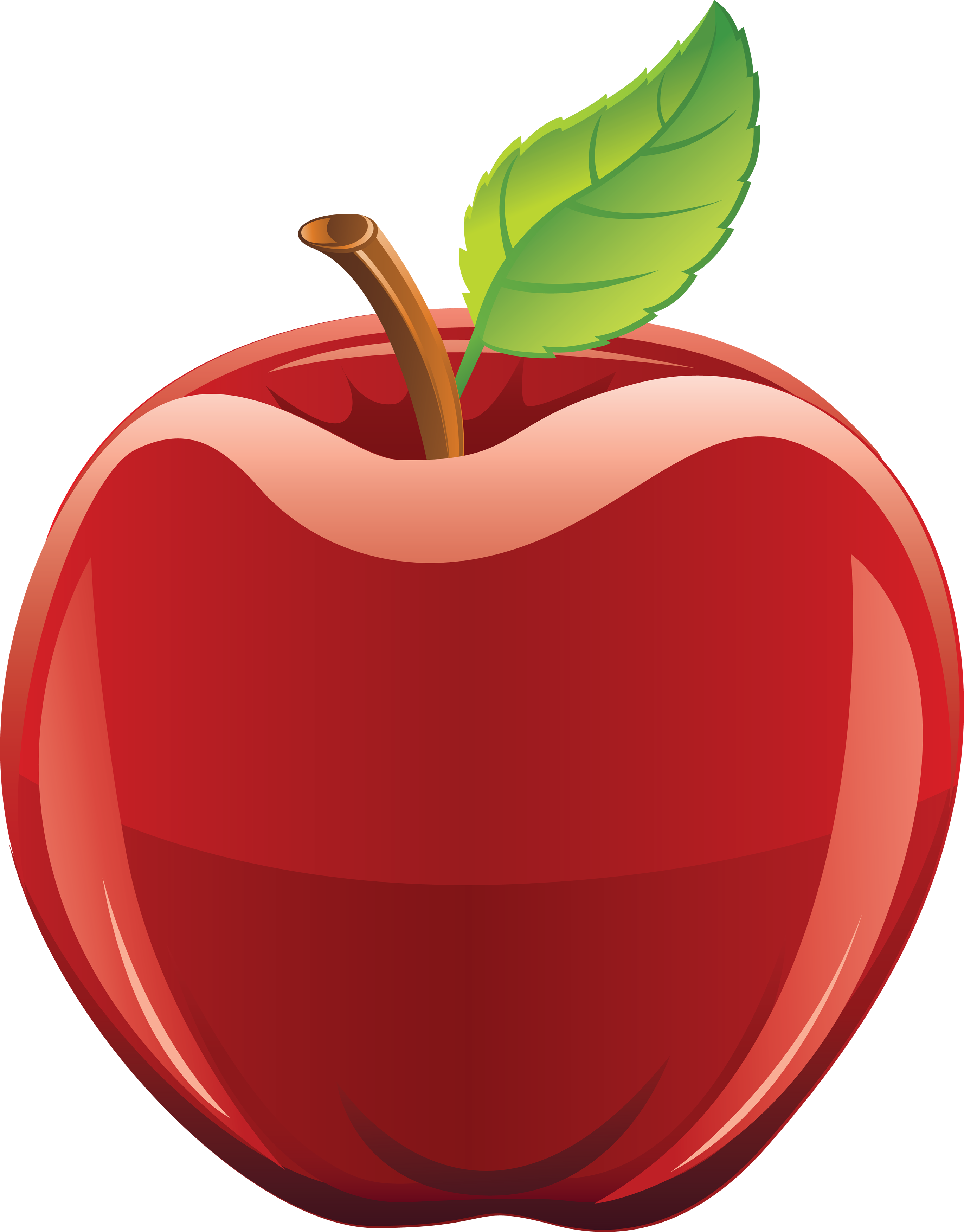 snow white apple clip art