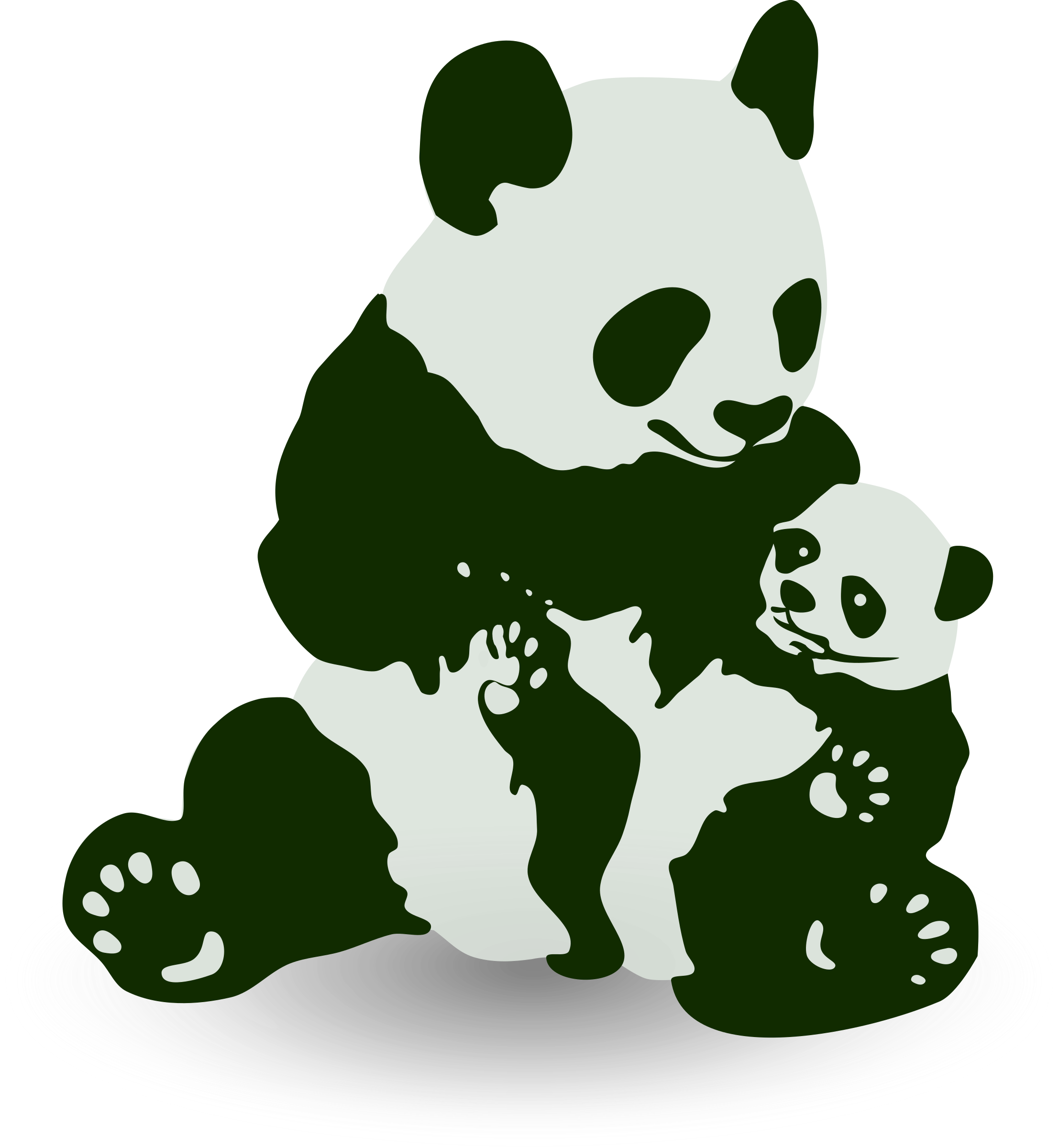 Clipart Playful Pandas Panda Clipart Baby Panda Clipart | My XXX Hot Girl