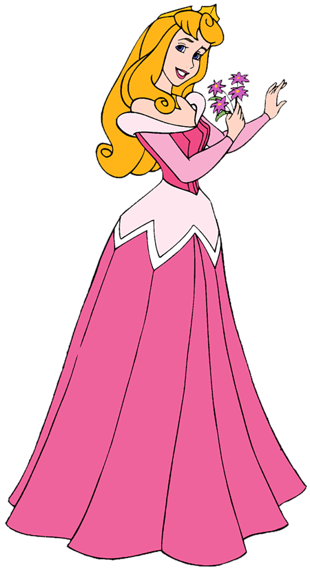 Cute Princess Aurora Clipart - Free Download
