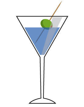 Clip art martini glass 
