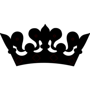 pageant crown silhouette