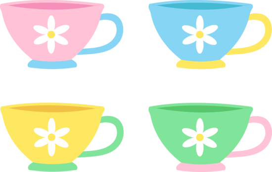 Tea Set Cliparts