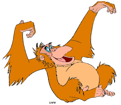 king louie jungle book clipart - Clip Art Library