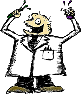 Clipart scientist mad 