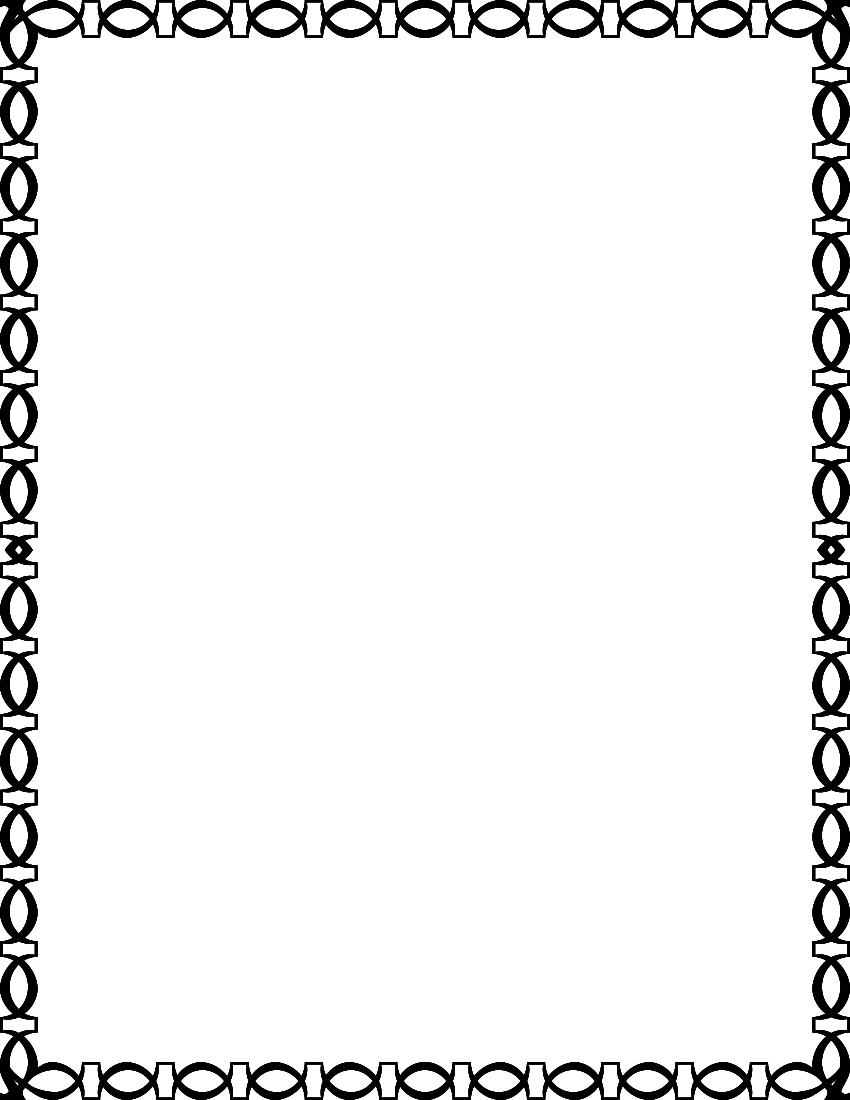 Рамка для доклада черно белая