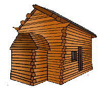 Log Cabin Clip Art 
