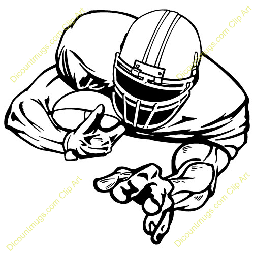 Free clipart pic football silhouette 