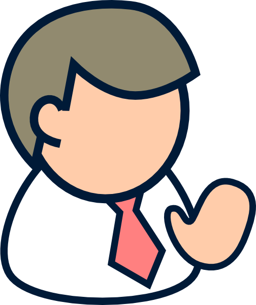 People Business Male Clip Art at Clker 