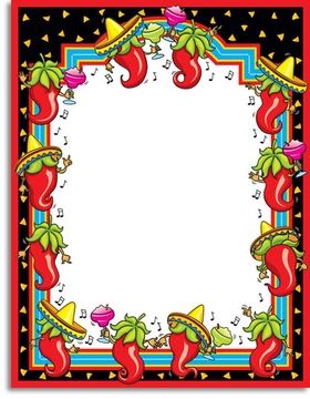 mexican page border