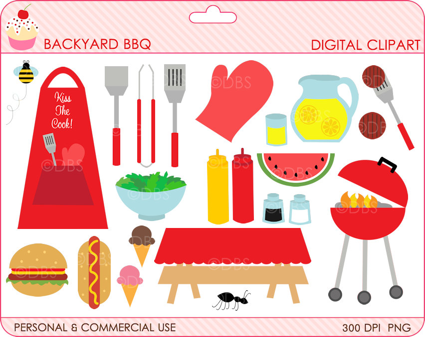 Free Summer BBQ Cliparts, Download Free Summer BBQ Cliparts png images ...