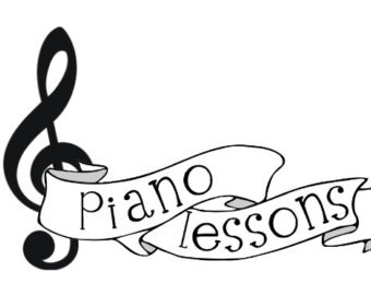 piano lesson clip art