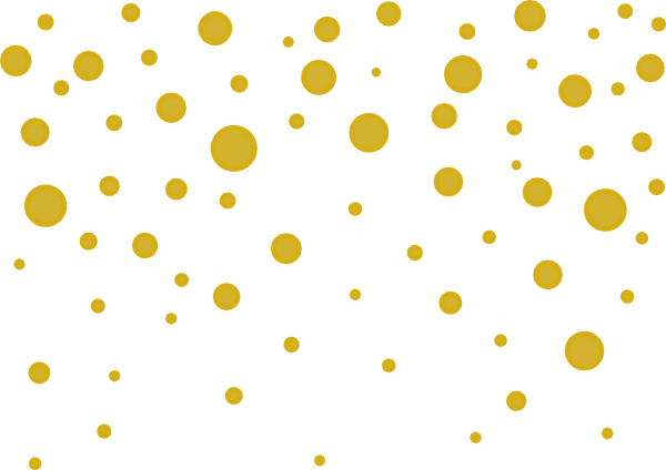 transparent gold polka dots png - Clip Art Library