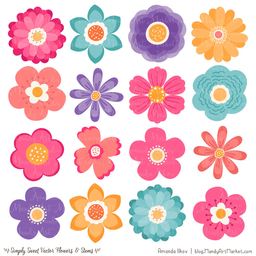 Free Cute Flower Cliparts, Download Free Cute Flower Cliparts png ...