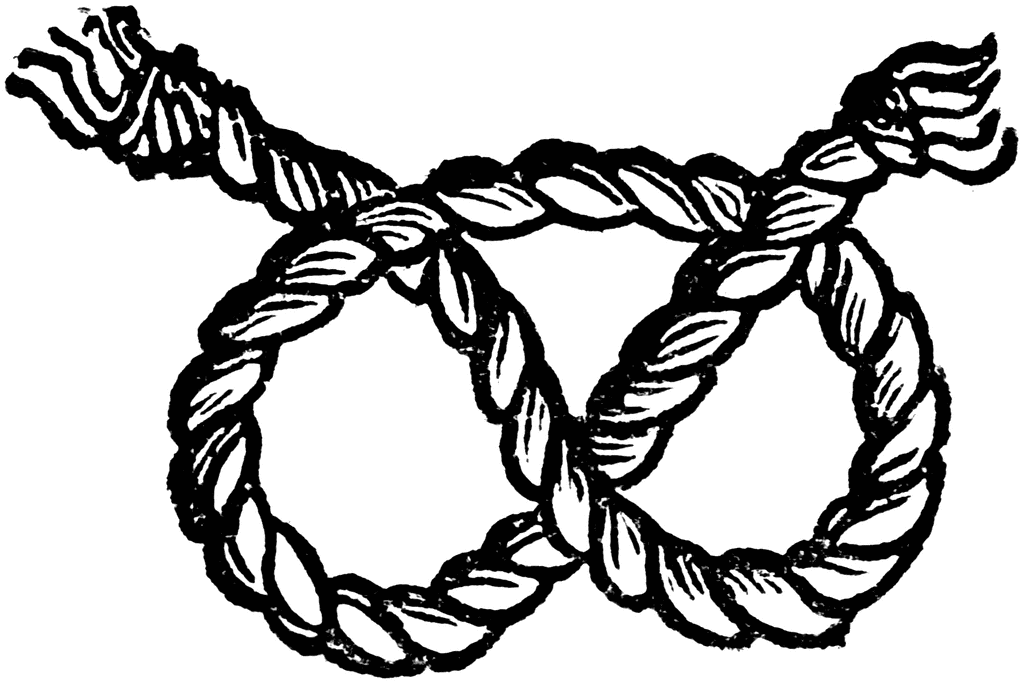 Rope knot clip art clipart free download 