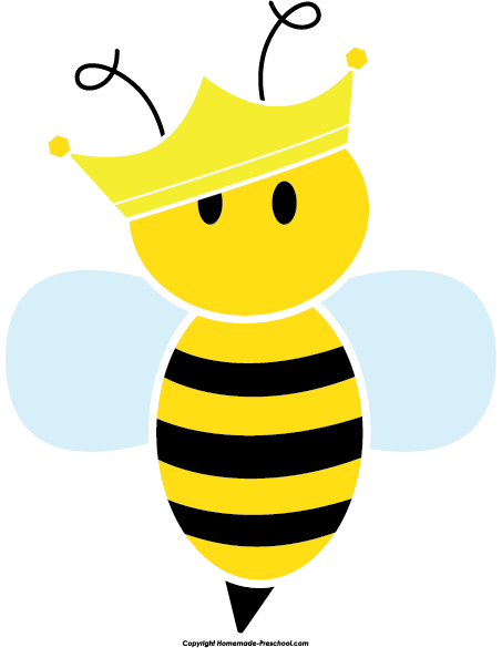 Queen bee clipart 