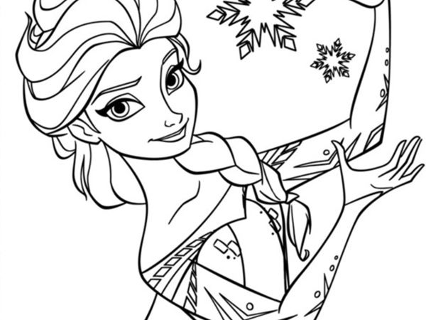 Frozen clipart to print 