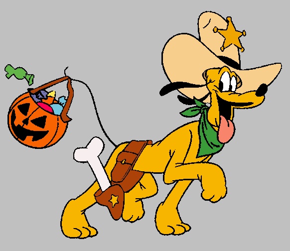 Cowboy Halloween Cliparts