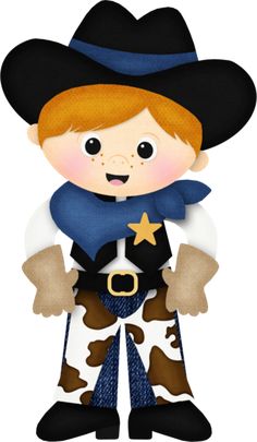 cowboy and cowgirl clip art - Clip Art Library