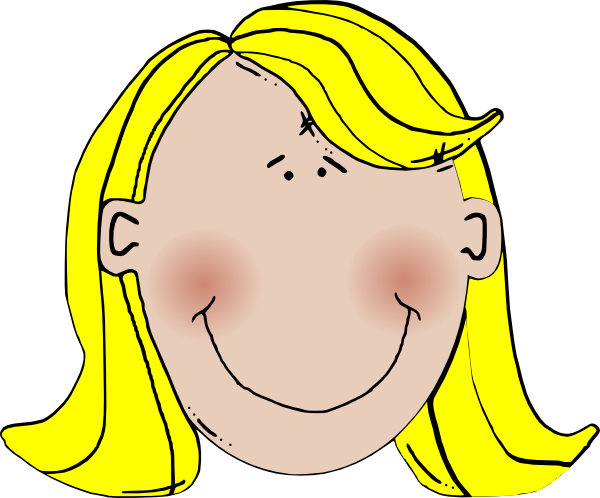 Blonde Girl Clipart - wide 7